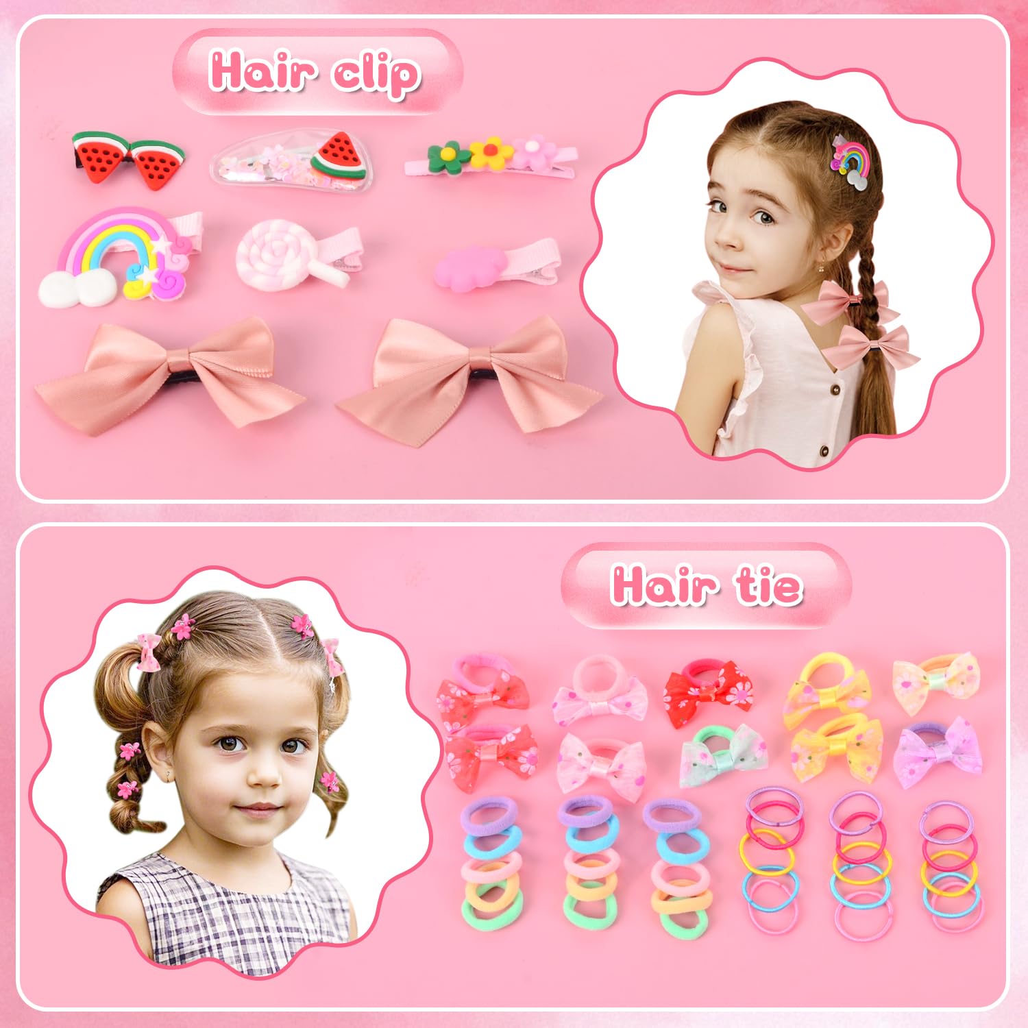 Bijoux Jouets Fille, 218 Pièces Boite a Bijoux Enfant Princesse avec Collier, Bracelet, Bagues, Attaches Cheveux et Pinces à Cheveux, Anniversaire Noël Cadeau Fille pour 3 4 5 6 7 8 9 10 Ans