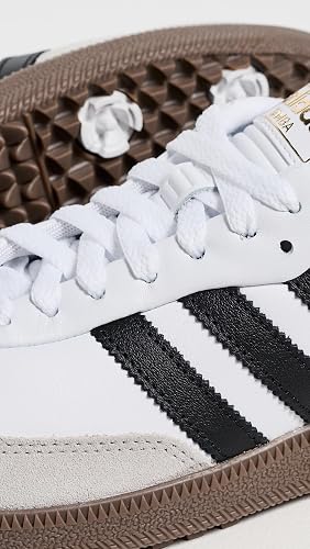 adidas Tênis de golfe masculino Samba Spikeless, Ftwr Branco/Core