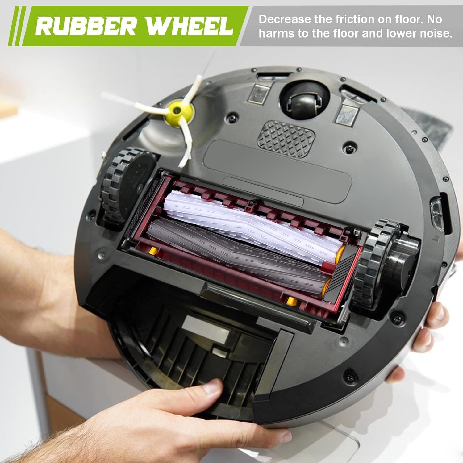 GIB Left & Right Drive Wheels Module Pair Compatible with iRobot Roomba 500/600/700/800/900 Series Vacuum Cleaner Replacement Parts