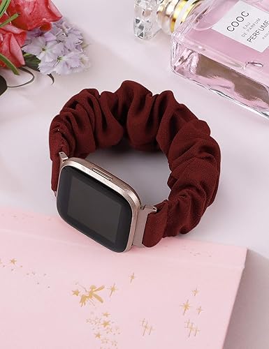 Miniatura 65 de TOYOUTHS - Bandas elásticas para Fitbit Versa/Versa 2/Versa Lite, edición especial para mujeres, niñas, elásticas, de tela, estampadas, de repuesto