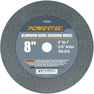 POWERTEC 15522 Bench and Pedestal Grinding Wheels