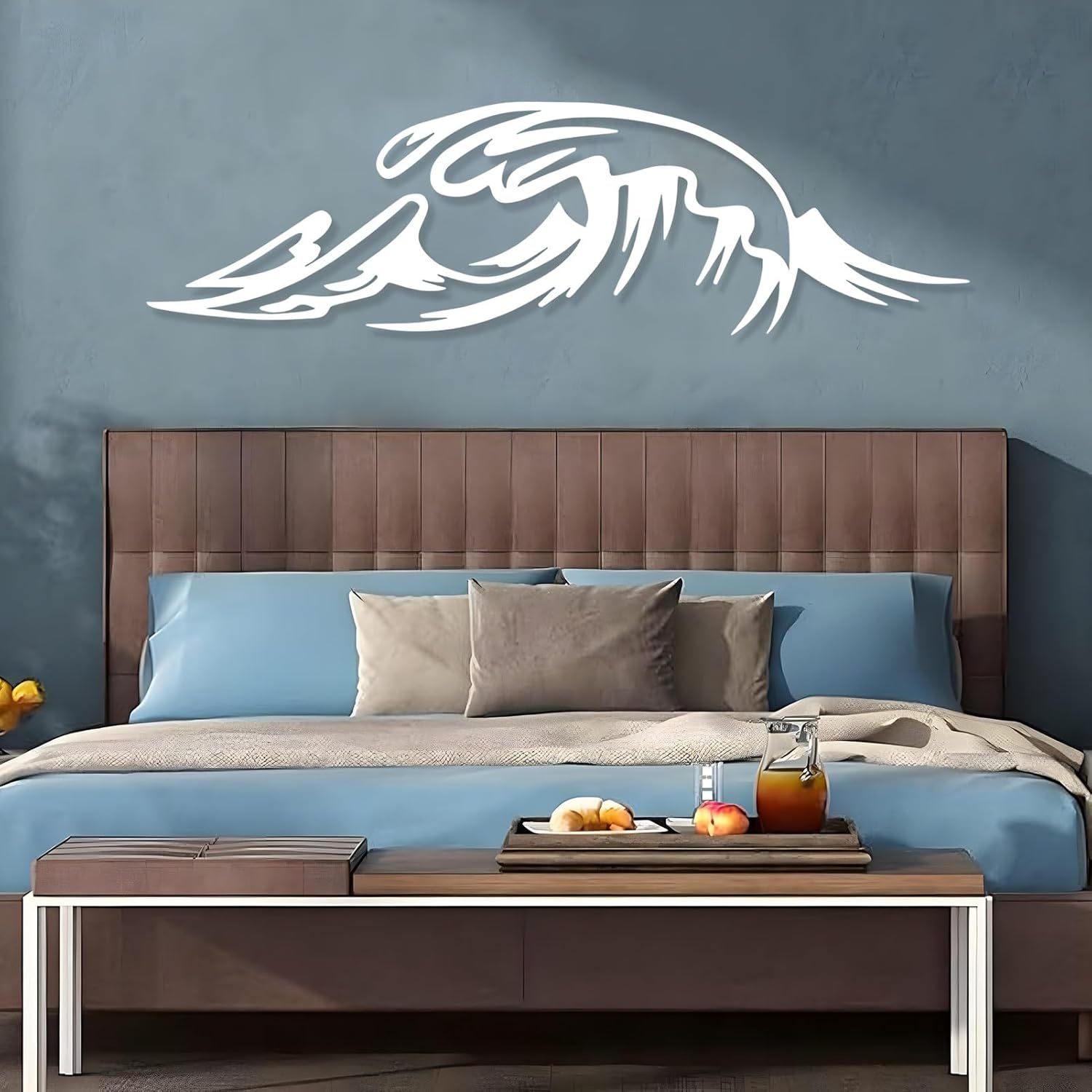 Ocean Wave Metal Wall Art, Wave Metal Wall Art, Metal Ocean