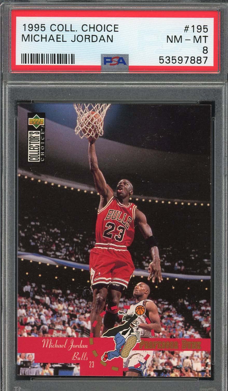 nbaカードマイケルジョーダン Amazon.com: Michael Jordan 1995 Upper Deck Collectors Choice