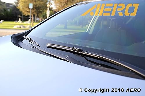 Miniatura 9 de AERO Voyager - Limpiaparabrisas prémium de 19 + 19 pulgadas, para todas las estaciones, con repuestos adicionales de goma, repuesto del equipo