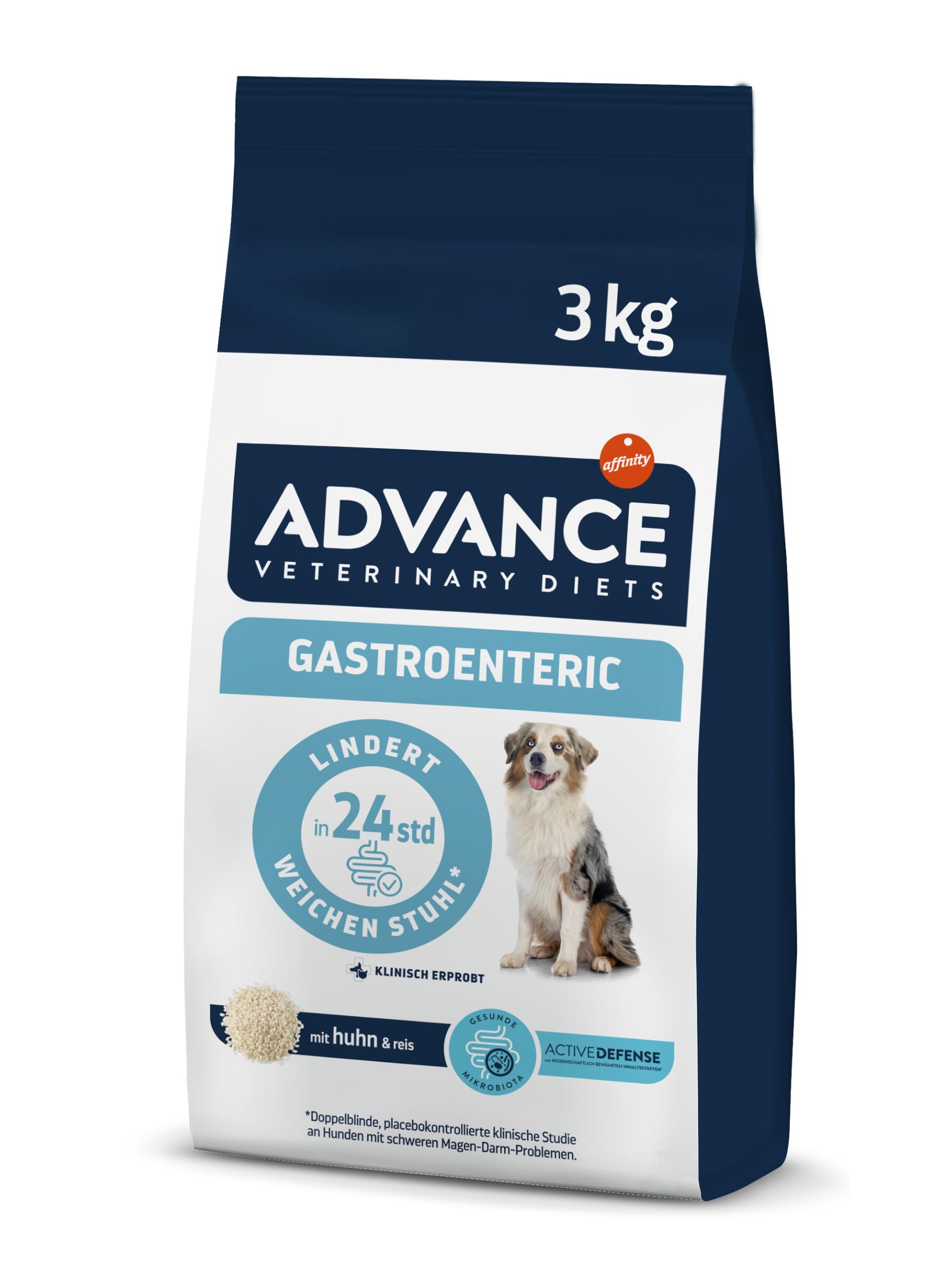 Advance Veterinary Diets Gastroenteric — Trockenfutter für Hunde mit gastrointestinalen Störungen — 3 kg