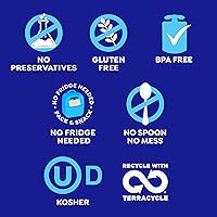 Vista 8 de GoGo squeeZ yogurtZ Paquete Variado, Arándano y Baya, 3 oz (Paquete de 20), Aperitivos para Niños Hechos de Yogur Real y Fruta, No Necesita