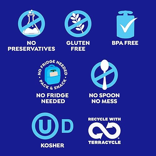 Miniatura 8 de GoGo squeeZ YogurtZ - Paquete variado de fresa plátano 3 onzas 20 bolsas  Snacks para niños aptos para despensa hechos de yogur y frutas reales no