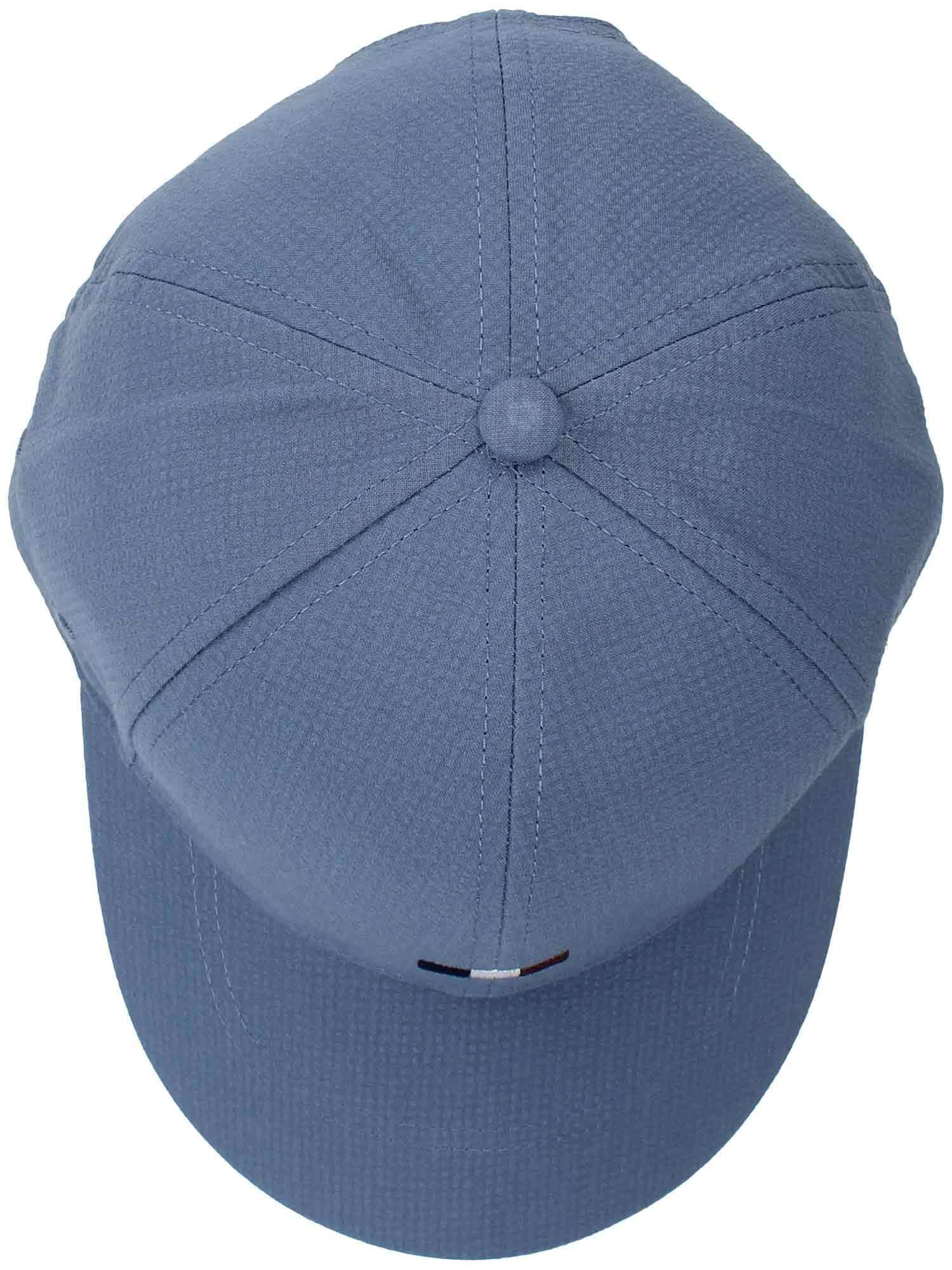 bugatti Gorra Uni Seersucker Flag Mujer/Hombre - de Beisbol Hebilla Metal, con Visera Primavera/Verano Primavera Verano
