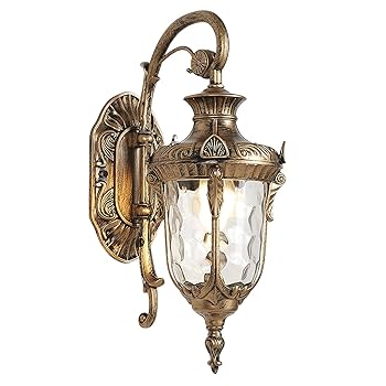 ランプ　ライト　照明　アンティーク風 Amazon.co.jp: Shengshou レトロ ウォールランプ ウォールランプ