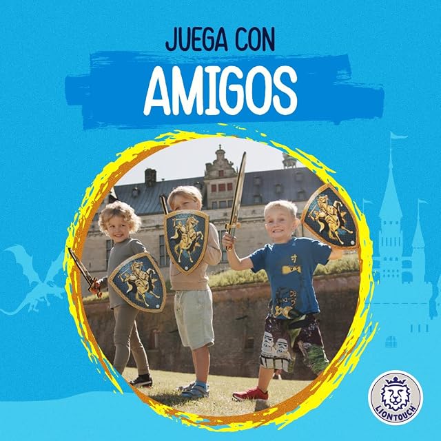 Foto 5 de 6 de Liontouch - Espada de espuma de caballero para niños de 3 a 6 años