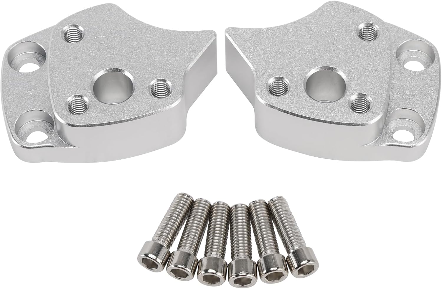 Areyourshop CNC 1" inch 25MM Handlebar Risers Aluminum For Yamaha FJR 1300 FJR1300 RP04 RP11 2001-2005