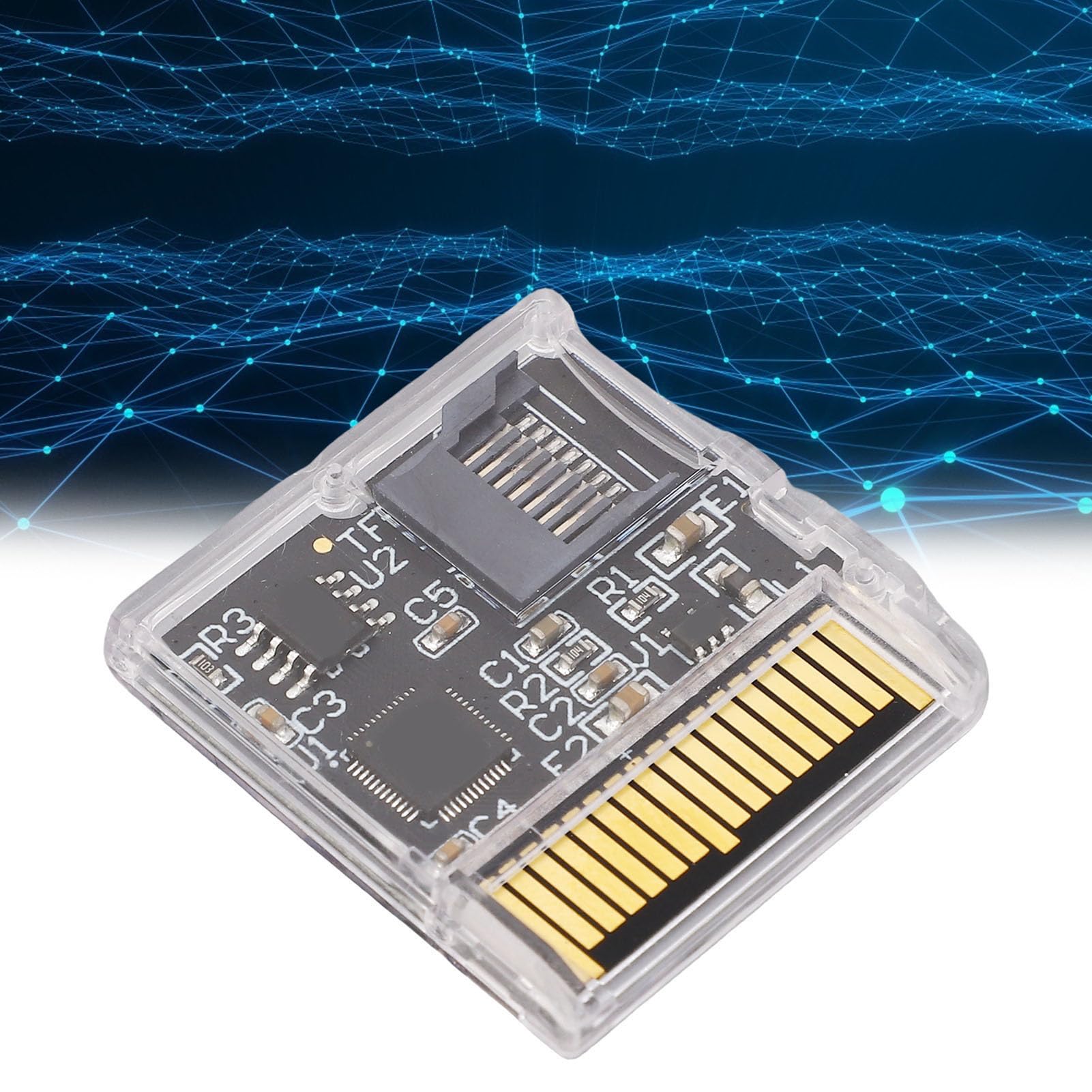 Annadue Dispositivo di Backup del Gioco per Console Portatili 3DSLL, Scheda Cartuccia di Gioco con Chip FPGA con Supporto Soft Reset per Giochi retrò Portatili