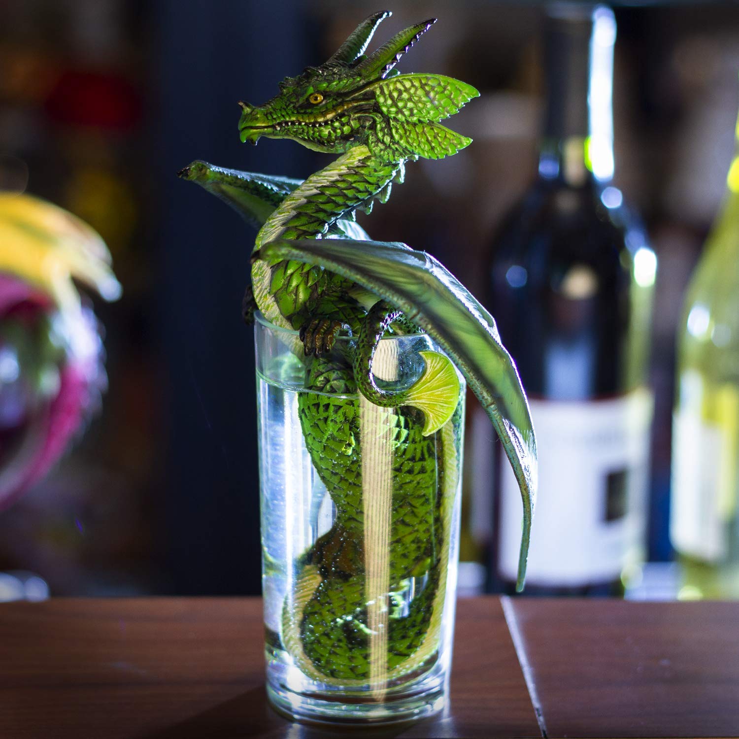 Amazon.com: Pacific Giftware Liquor Mojito Winged Dragon Resin