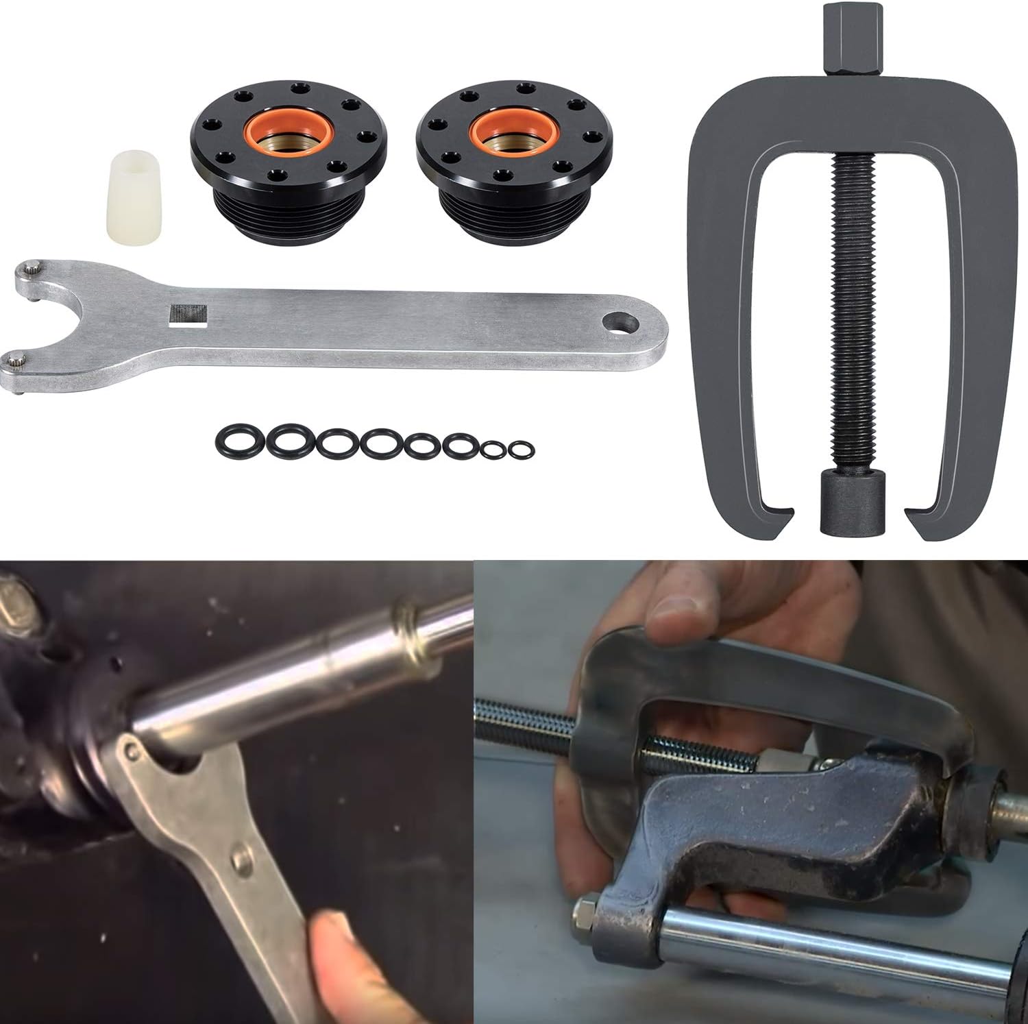 Sunluway Front Mount Hydraulic Steering Cylinder Seal Kit HS5157