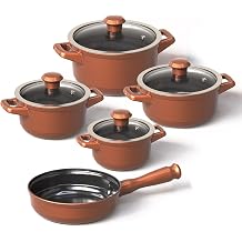 Ceraflame J604949 Duo Set Smart 5 Piece-Copper, Ceramic, Cooper