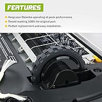 Vista 7 de Accesorio para Irobot Roomba 600 610 614 620 650 660 665 680 690 695 Kit de piezas de repuesto para aspiradora, paquete de 3 filtros, cepillo