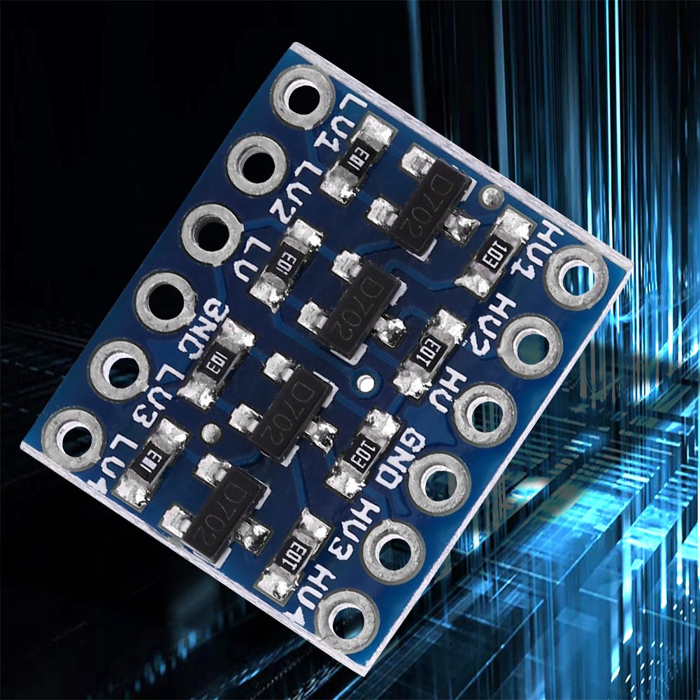Modulo Convertitore Bidirezionale 5 V a 3,3 V di Livello Logico di IIC di 4 Canali