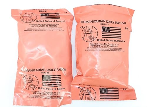 Miniatura 2 de 2 Comidas RACIÓN DIARIA HUMANITARIA MRE - MENÚ ALEATORIO - Fecha de inspección 10/2022 o más reciente