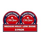 Old Spice Hair Pomade for Men, Medium Hold, Low Shine, Men's Hair Styling, 2.22 Oz Each, Twin Pack Classic Pomade 2.22 Ounce (Pack of 2)