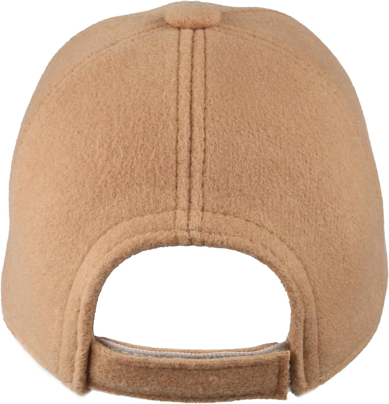 Wool Blend Baseball Cap, Unisex Sports Cap, Men Winter Hat, Adjustable Cap