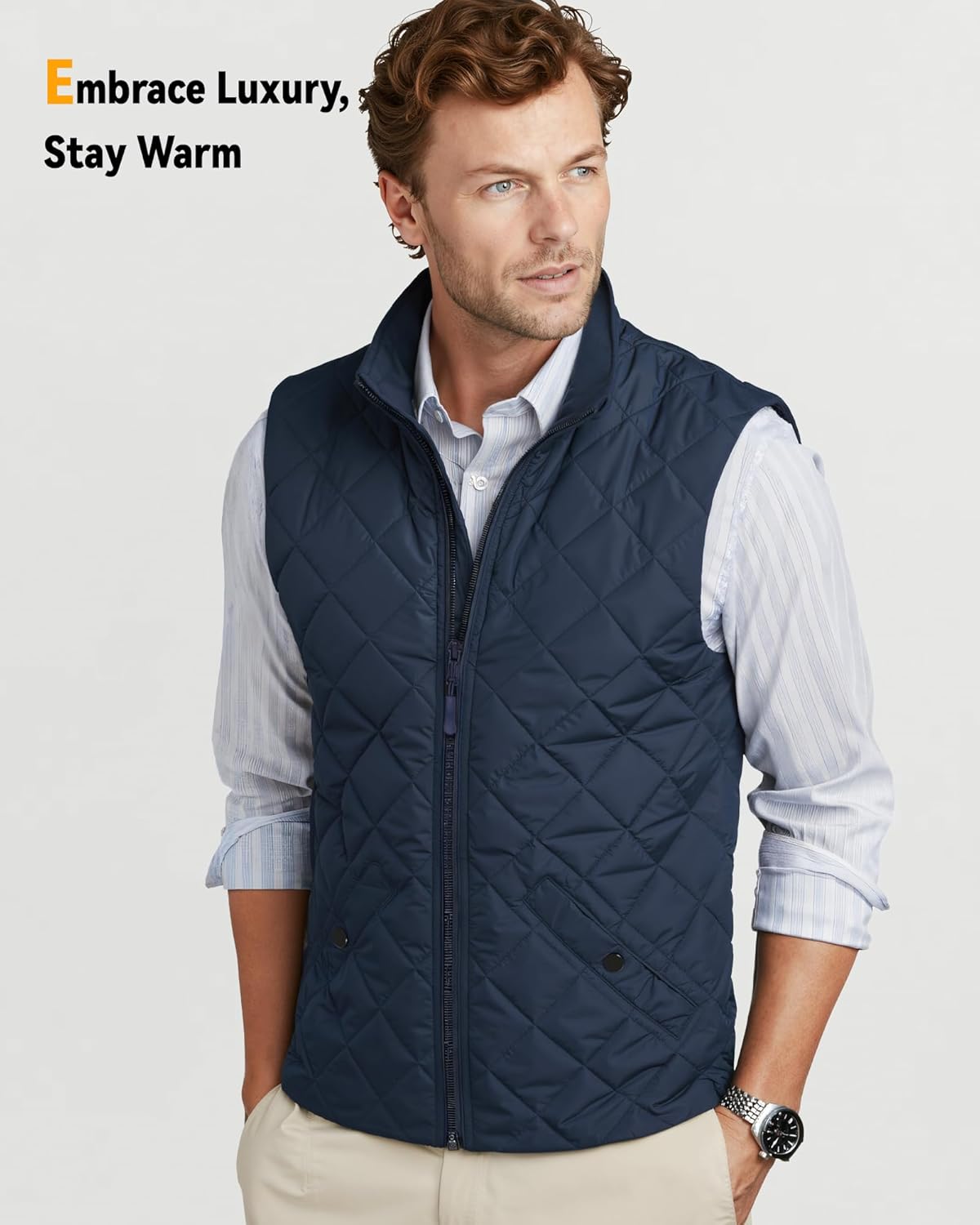 Wulcea Graphene Heated Vest For Men 7.4V Fast Charge Large Capacity Battery - Image 2