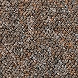 BODENMEISTER BM72392 Teppichboden Auslegware Meterware Schlinge braun terra 400 und 500 cm breit, verschiedene Längen, Variante: 3,5 x 4 m