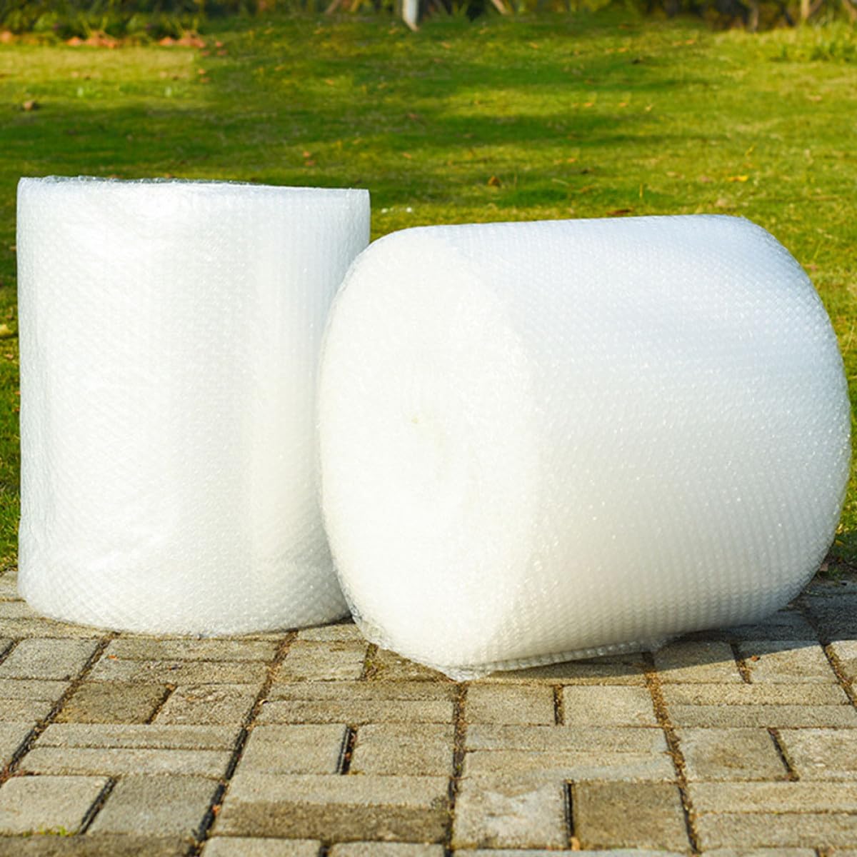 Uonlytech Film à Bulles Transport D'emballage Antichoc, en LDPE Rouleau pour Protection de Verre et Verre et Objets Artisanaux