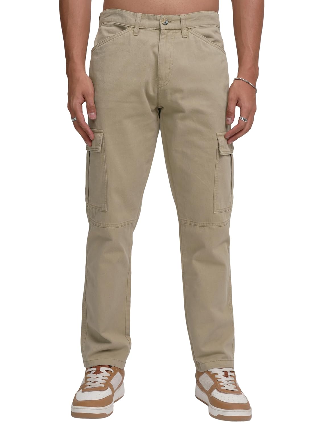 Highlander Men's Straight Fit | Cargo Trousers | Classic & Functional | Multiple Pockets | Everyday Comfort | Trouser for ... - Review, Price and Buying Guide