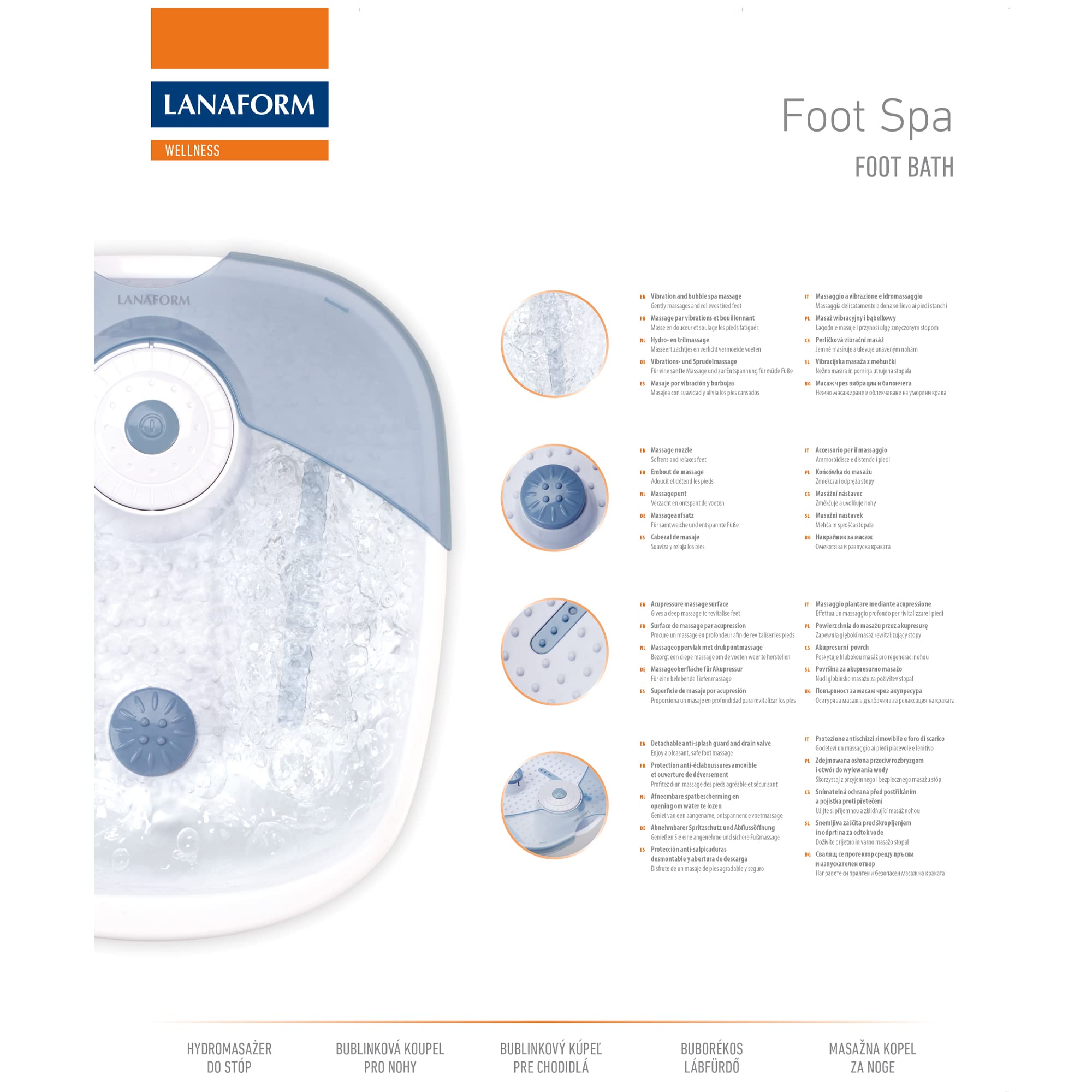 Foot Spa - Pediluvio - Massaggio Ai Piedi - Centro Benessere Per I Piedi - Idromassaggio Per I Piedi - Massaggio Ai Piedi