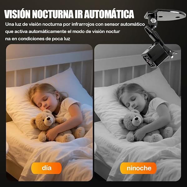 Mini Camara Espia, HD 1080P Camara Oculta Espia Camuflada Invisible, Cámara Espia con Batería, Auto Visión Nocturna y Detección de Movimiento, Spy Camera para Interiores y Exteriores sin Wifi/Internet - 3