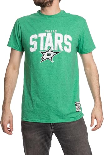 Calhoun NHL Surf & Skate Mens Vintage Style Distressed Heather Tone Rustic T-Shi