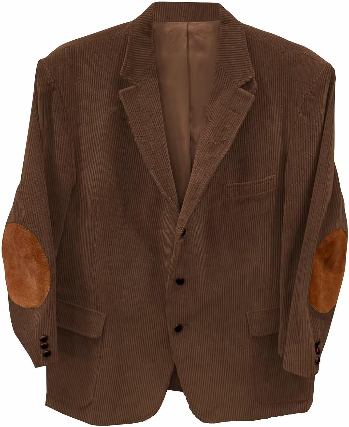 Men's Corduroy Blazer Formal Slim Fit Business Sport Coat with Elbow Patch Casual Mens Suit Jacket