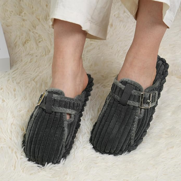Pantuflas Ajustables para Mujer con Espuma Viscoelástica miniatura 3