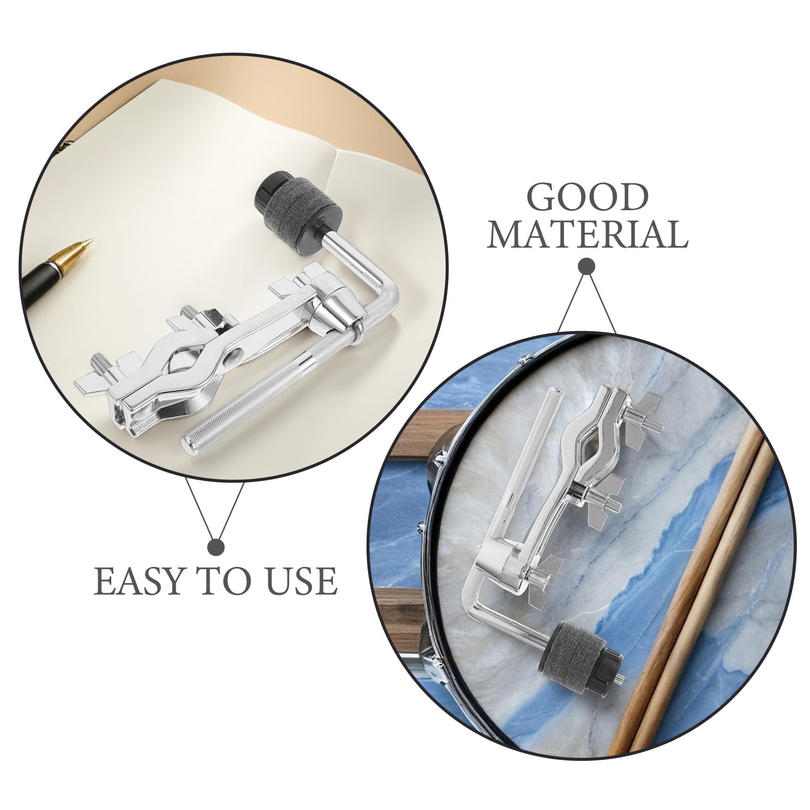 GALPADA 2 bracci di estensione per supporto piatti a braccio - Accessori per supporti piatti per batteria e strumenti a percussione - Per gruppi musicali o esibizioni