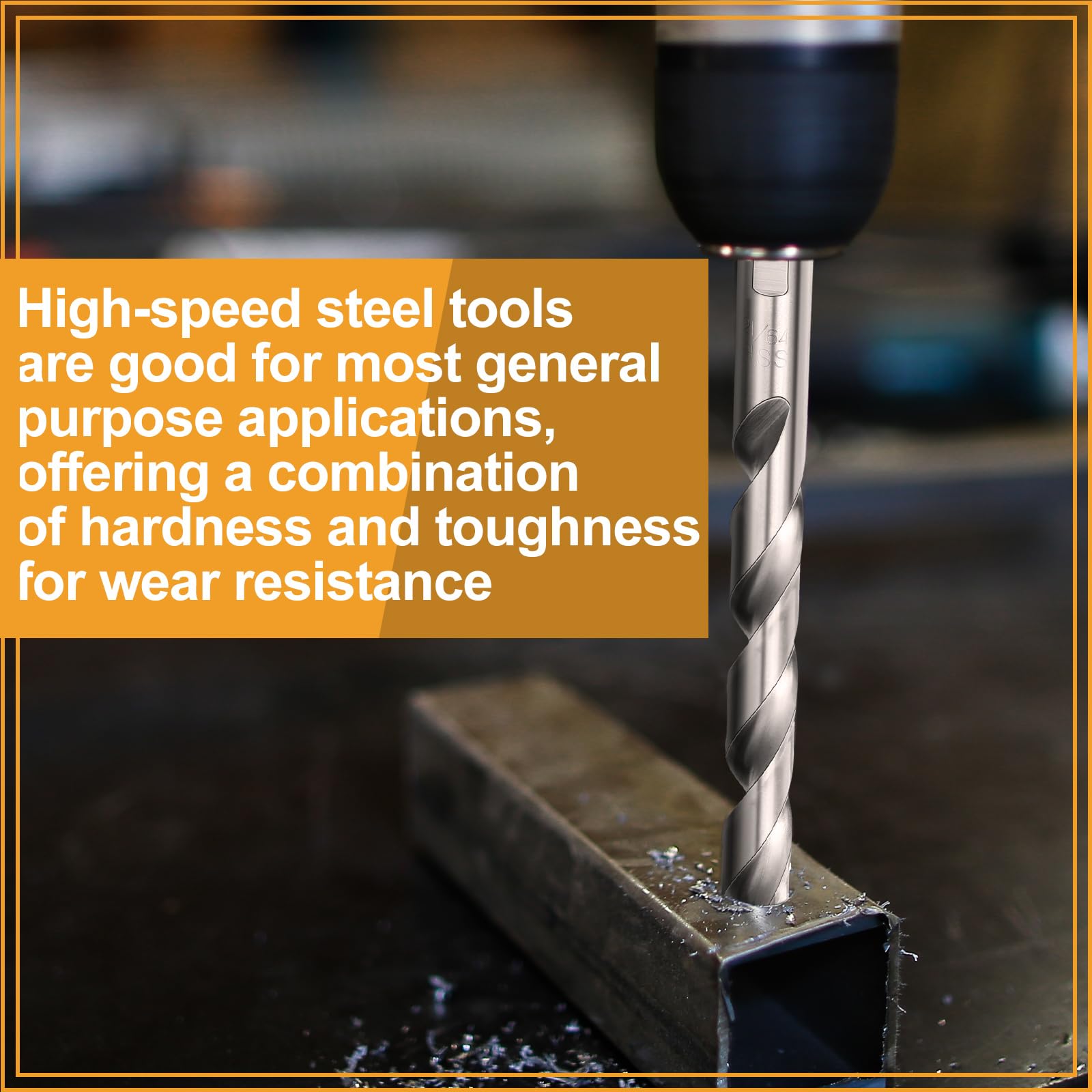 MorningRo NPT Tap & Drill Bit Set - High Speed Steel -6