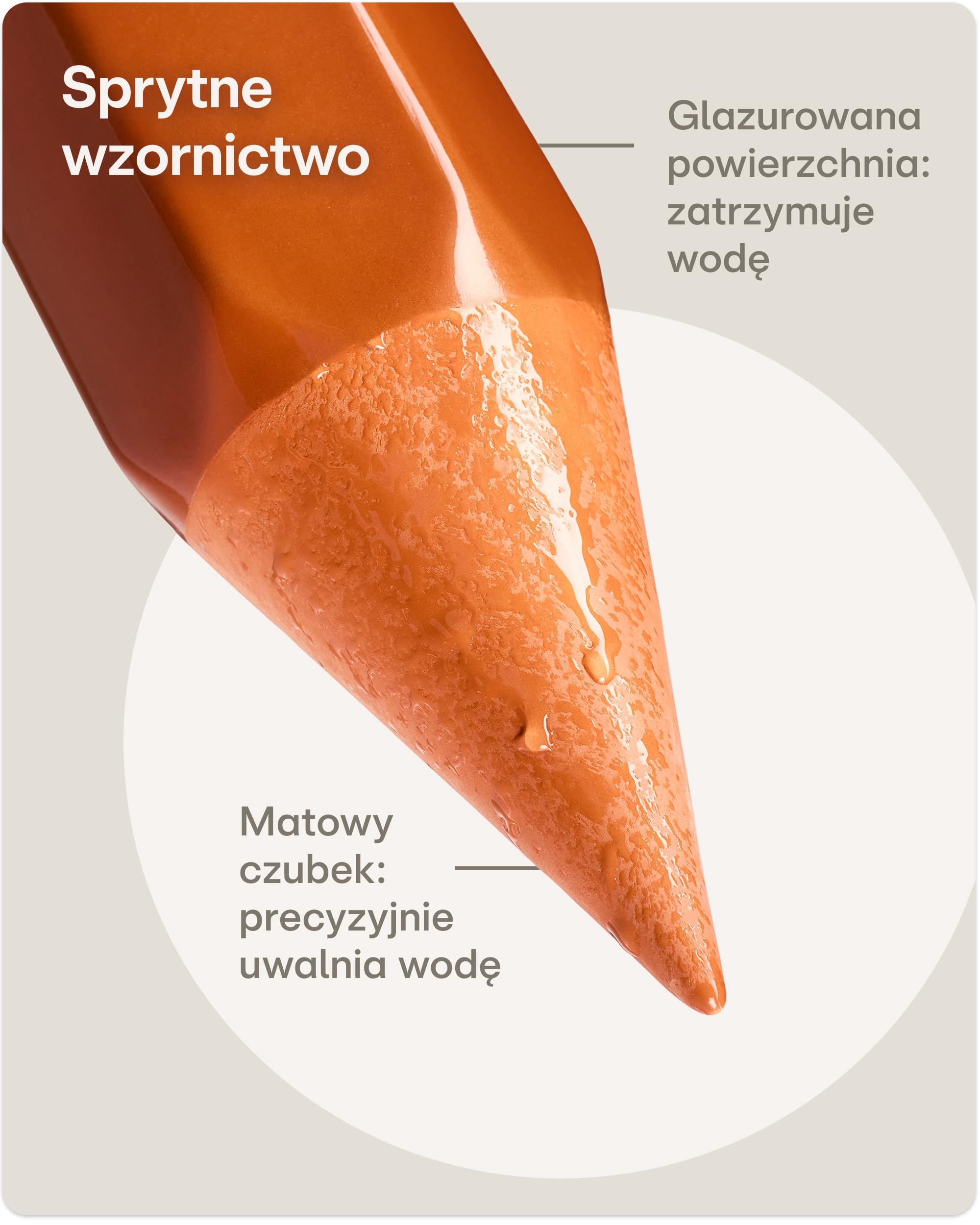Praknu 6 x Stożki Nawadniające z Terakoty Mały – Do 10 Dni Automatycznego Nawadniania – Szczelny z Adapterem do Butelek PET – Łatwy w Czyszczeniu – Dozownik Wody Idealny na Urlop | Szczelny z adapterem, dozownik wody na urlop, automatyczny system