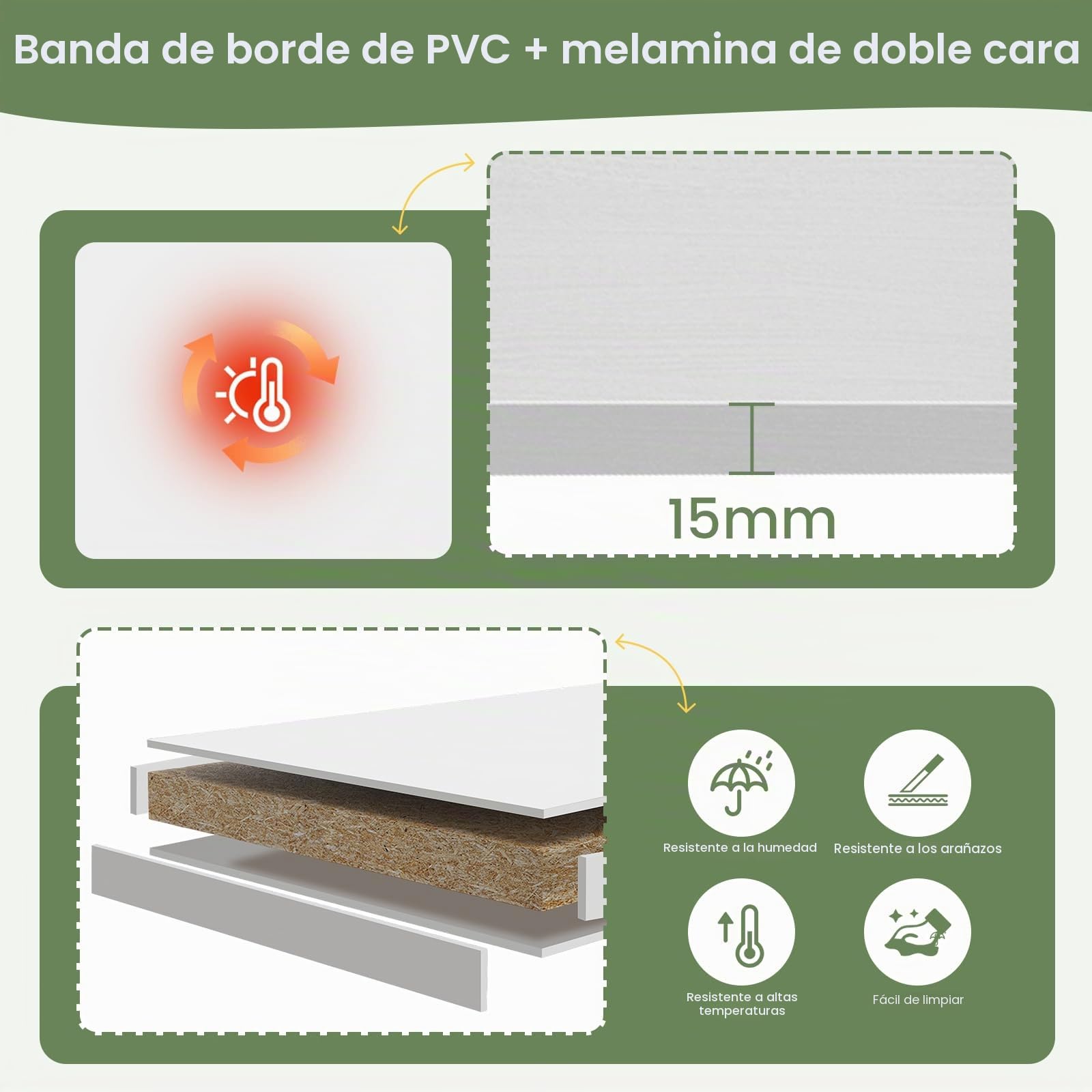 Cajonera Oficina, Cajonera Escritorio con 2 Cajones Cerradura y Llaves, Armario Archivador Móvil con 5 Ruedas para Bajo Escritorio Casa, con Barras Colgantes para A4 Carta Legal, Blanco