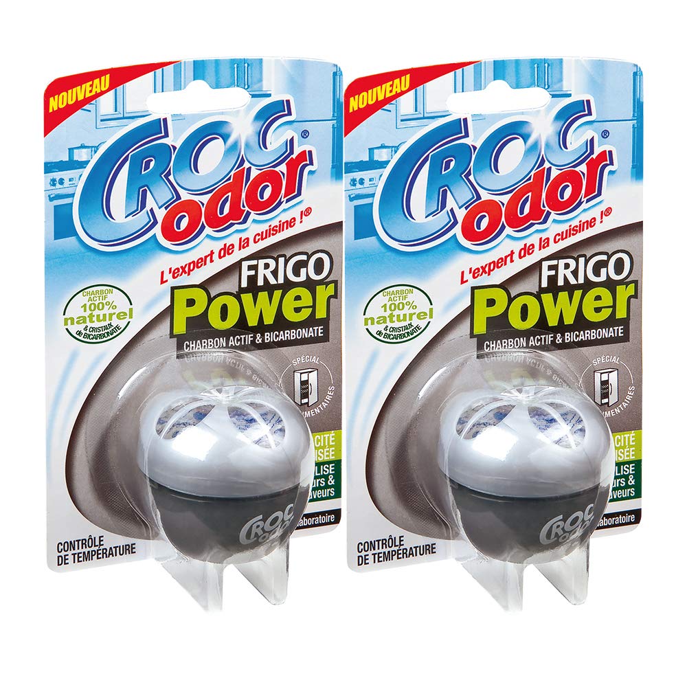 Désodorisant Croc Odeur Power - Neutralise Odeurs Poubelle Et Réfrigérateur