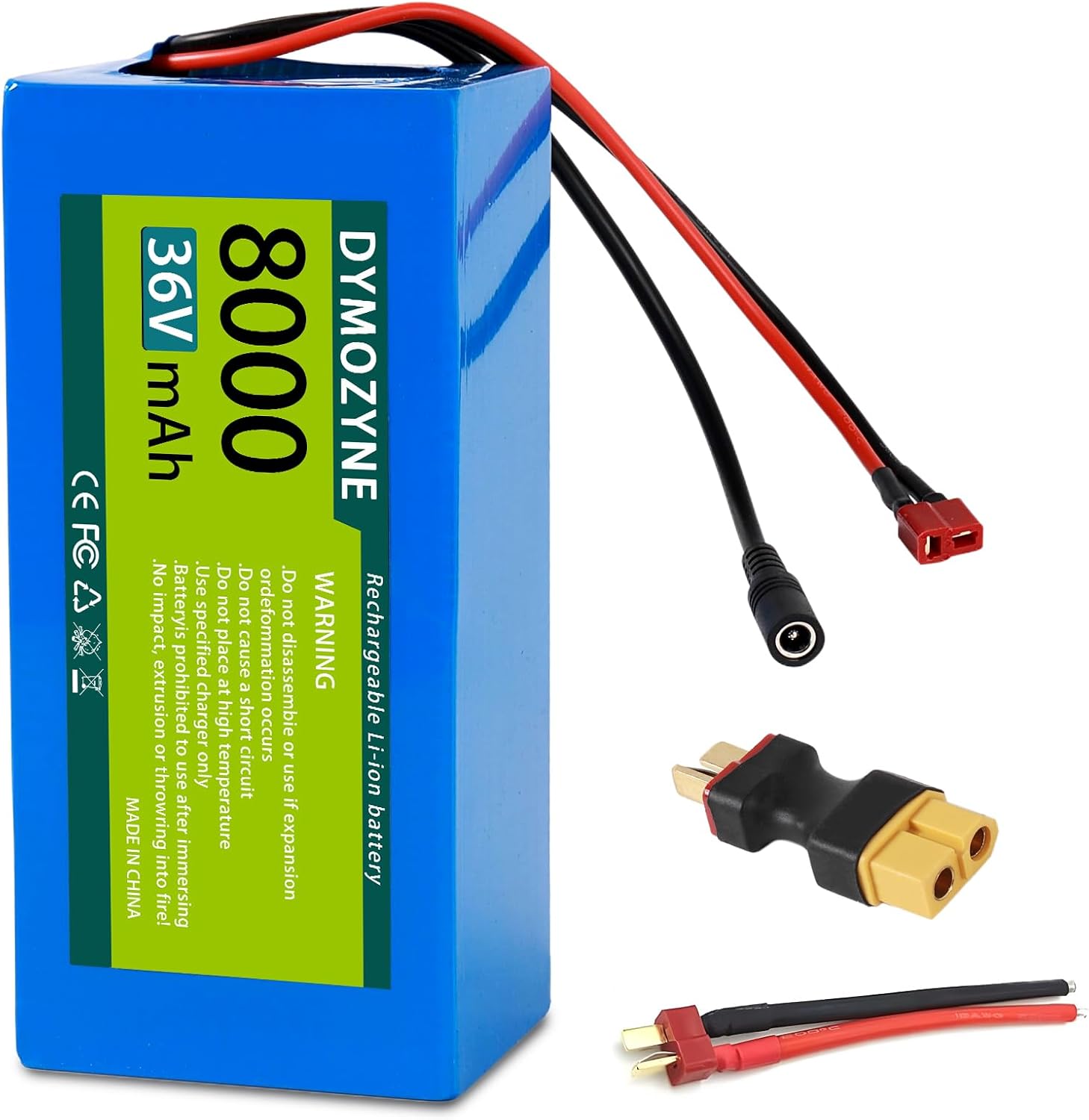 48V/36V Ebike Battery 8AH 11AH 12AH 20AH Electric Battery Lithium with 20A BMS, Compatible with E-Bikes, Scooters, and More, for 0-500W Motor