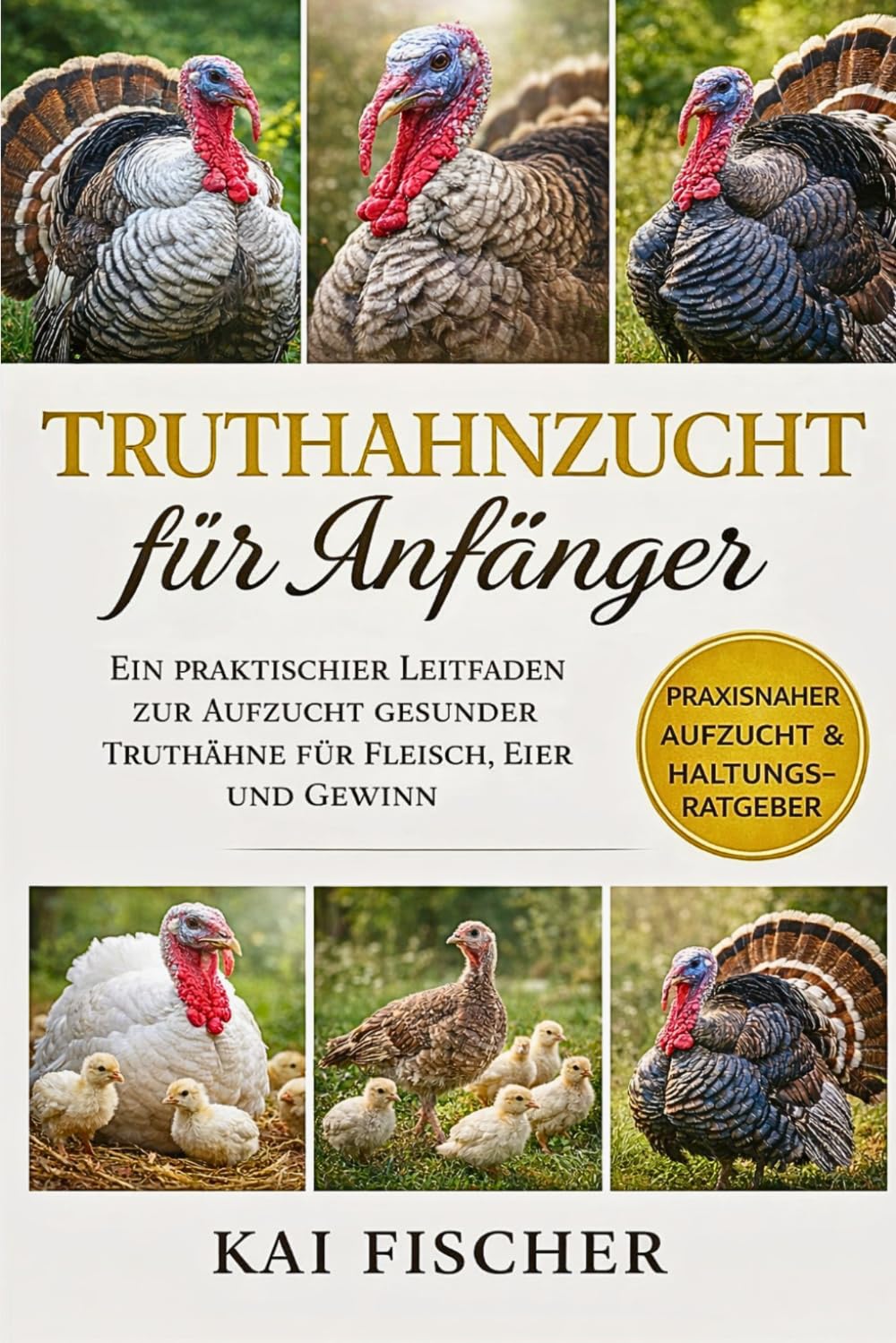 Truthahnzucht für Anfänger: Ein praktischer Leitfaden zur Aufzucht gesunder Truthähne für Fleisch, Eier und Gewinn