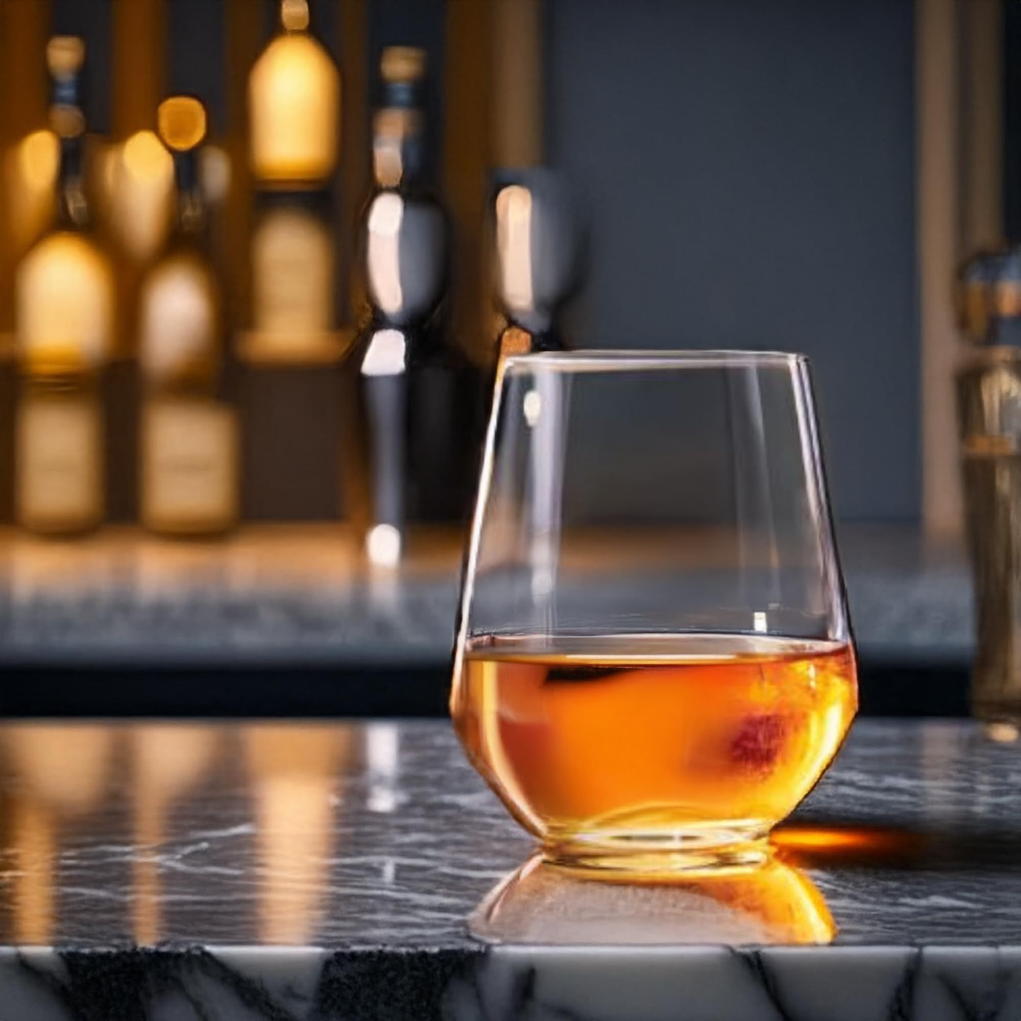 Stölzle Lausitz Quatrophil Whisky Gläser O.F. 6er-Set – Hochwertige Whiskybecher in zeitlosem Design – Whiskey Tumbler aus bleifreiem Kristallglas – Spülmaschinen- & Stoßfest – Bild 6