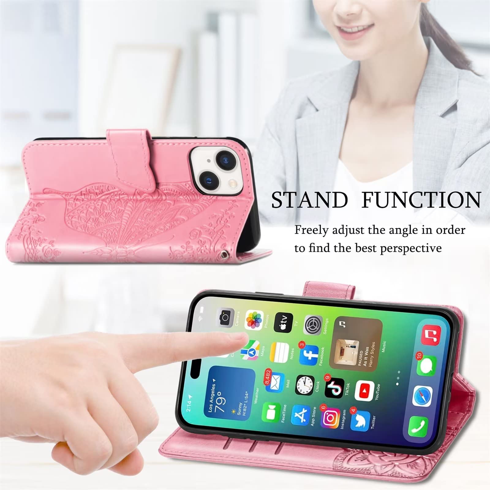 HONLEN Coque pour POCO X6 Pro 5G 6.67 inches Étui en TPU Souple en