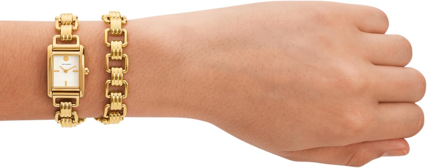 Tory Burch Women's Eleanor Mini Stainless Steel Bracelet Watch