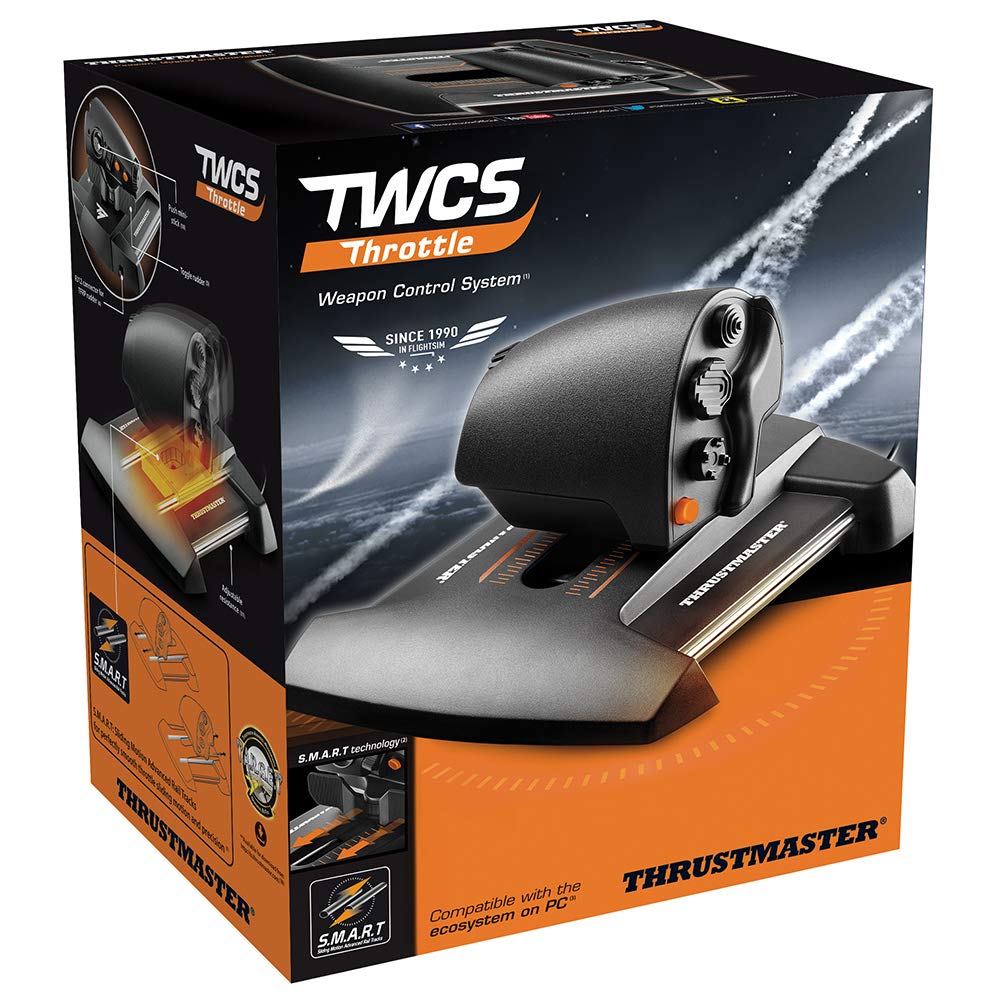 Thrustmaster TWCS Throttle retail packaging