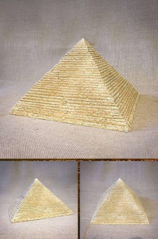 Amazon.co.jp: ピラミッド彫刻像、古代エジプトのヴィンテージ