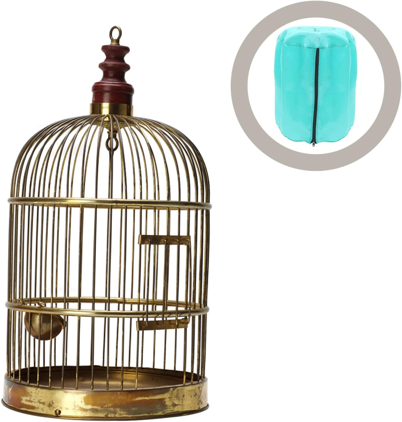 Yardwe Parrot Cage Cover Bird Cage Cloth Dust Protector Liner Night Sleep Birdcage Covers Random Color