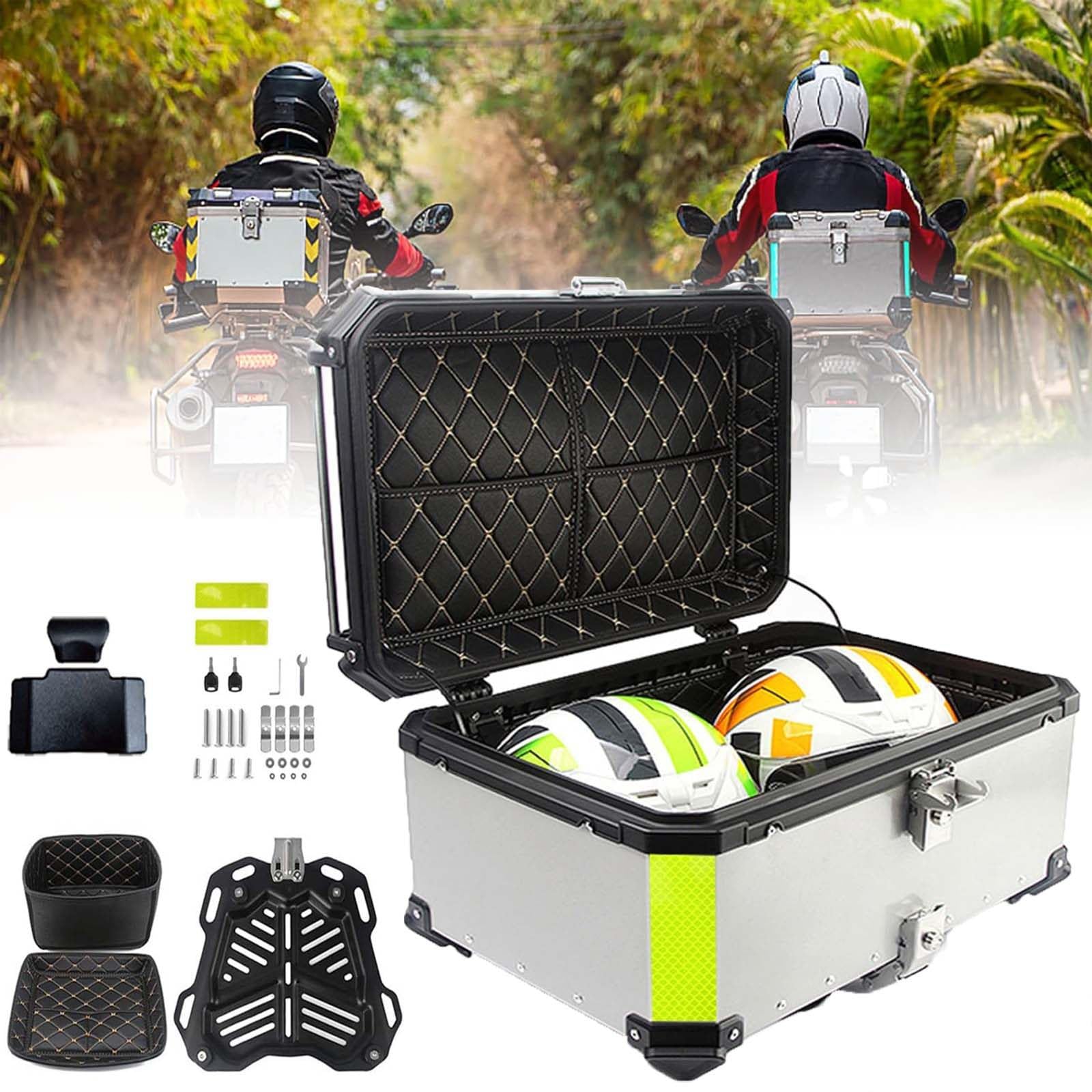 Top case pour moto étanche idéal pour vos road-trips et trajets quotidiens