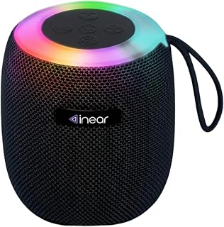 inear POP 5W Bluetooth Speakers Portable Wireless Mini Speaker with TWS, LED Light, FM Radio, USB, TF Card, 800mAh Batter... Price In India