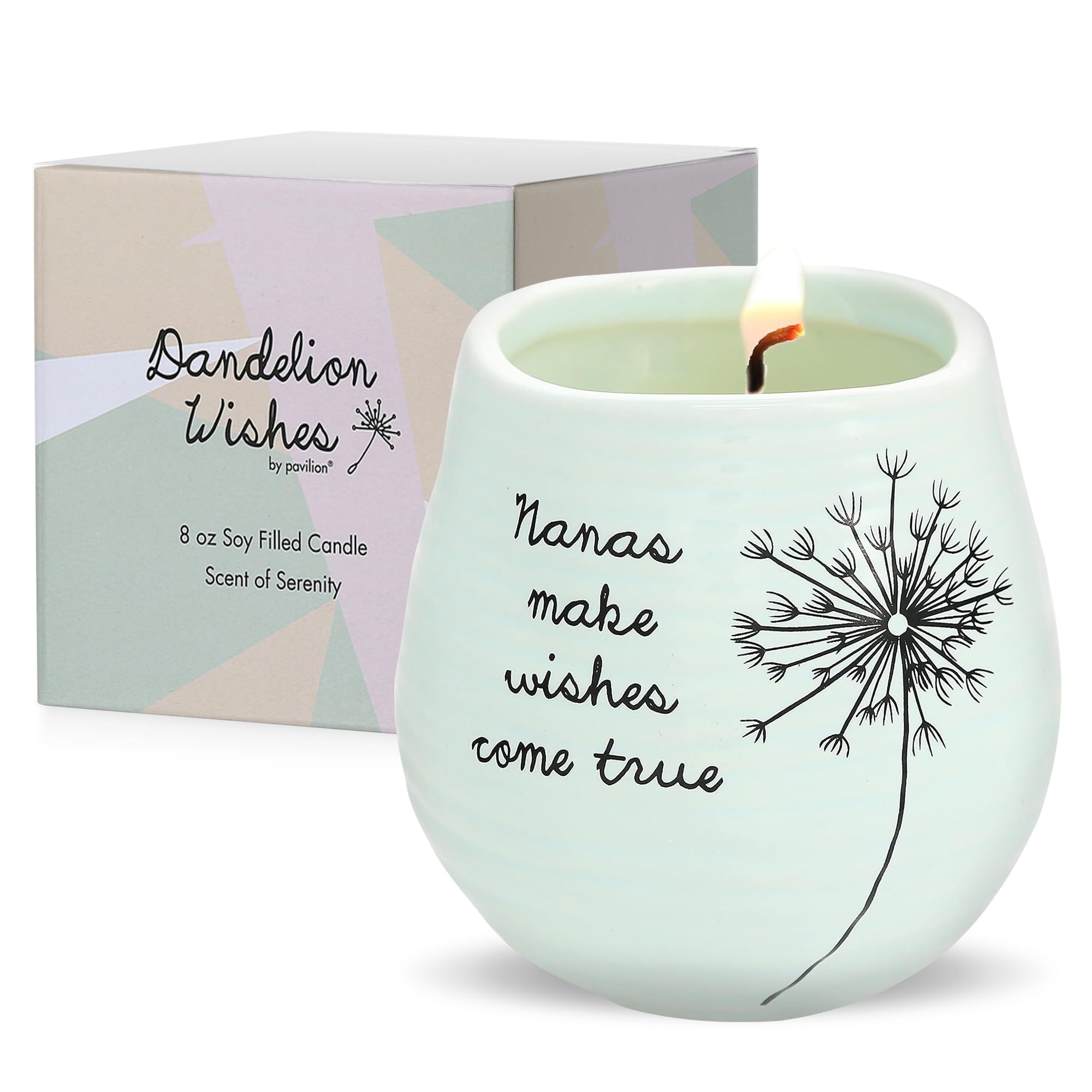Pavilion Gift Company 77148 Dandelion Wishes Candles Nana