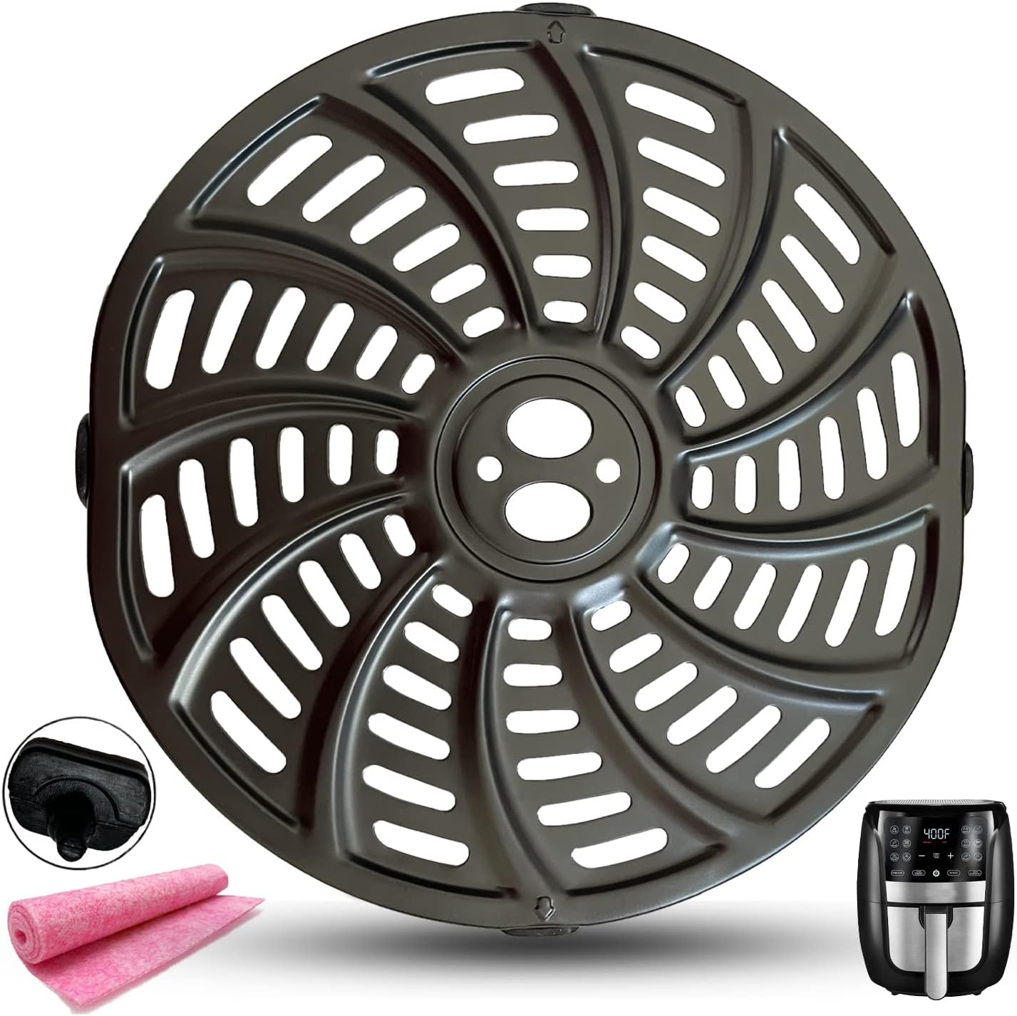 Air Fryer Accessories for Gourmia GAF716 GAF778 GAF798 7QT Air Fryer, Food Grade